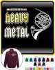 French Horn Master Heavy Metal - ZIP SWEATSHIRT 