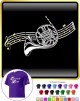 French Horn Curved Stave - T SHIRT 