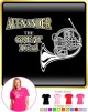 French Horn ALEX 103 Alexander Great - LADYFIT T SHIRT 
