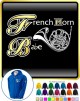 French Horn Babe Attitude 3 - ZIP HOODY 