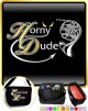 French Horn Horny Dude - TRIO SHEET MUSIC & ACCESSORIES BAG 