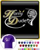 French Horn Horny Dude - T SHIRT 