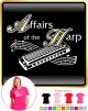 Harmonica Affairs Of The Harp - LADYFIT T SHIRT  