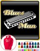 Harmonica Blues Man - HOODY  