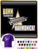 Harmonica Born To Play - T SHIRT