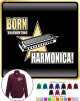 Harmonica Born To Play - ZIP SWEATSHIRT  