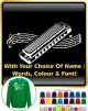 Harmonica Curved Stave With Your Words - SWEATSHIRT  