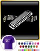 Harmonica Curved Stave - T SHIRT