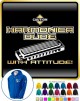 Harmonica Dude Attitude - ZIP HOODY  