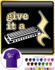 Harmonica Give It A Rest - T SHIRT