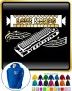 Harmonica Love Harps - ZIP HOODY  