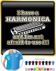 Harmonica Not Afraid Use - POLO SHIRT  