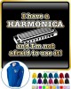 Harmonica Not Afraid Use - ZIP HOODY  