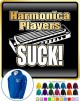 Harmonica Players Suck - ZIP HOODY  