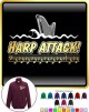 Harp Attack Waves Bassline - ZIP SWEATSHIRT  