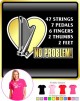 Harp 47 Strings No Problem - LADYFIT T SHIRT  