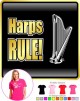 Harp Harps Rule - LADYFIT T SHIRT  