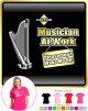 Harp Dont Wake Me - LADYFIT T SHIRT  