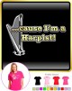 Harp Cause - LADYFIT T SHIRT  