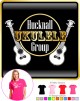 Mansfield ukulele group lady fit t shirt