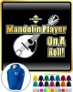 Mandolin Player On A Roll - ZIP HOODY  