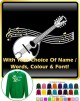 Mandolin Curved Stave With Your Words - SWEATSHIRT  