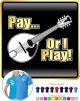 Mandolin Pay or I Play - POLO SHIRT  
