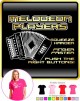 Melodeon Squeeze Harder - LADY FIT T SHIRT