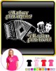 Melodeon Play For A Pint - LADY FIT T SHIRT
