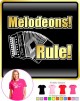 Melodeon Rule - LADY FIT T SHIRT