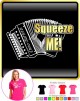 Melodeon Squeeze Me - LADY FIT T SHIRT