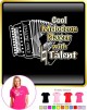 Melodeon Cool Natural Talent - LADY FIT T SHIRT