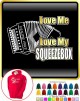 Melodeon Love My Squeezebox - HOODY