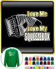 Melodeon Love My Squeezebox - SWEATSHIRT
