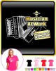 Melodeon Dont Wake Me - LADY FIT T SHIRT