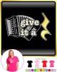 Melodeon Give It A Rest - LADY FIT T SHIRT