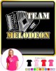 Melodeon Team - LADY FIT T SHIRT