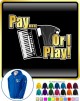 Melodeon Pay or I Play - ZIP HOODY
