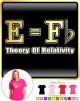 Music Notation E=Fb Theory Relativity - LADY FIT T SHIRT  