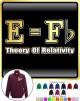 Music Notation E=Fb Theory Relativity - ZIP SWEATSHIRT  