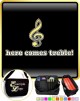Music Notation Here Comes Treble - TRIO SHEET MUSIC & ACCESSORIES BAG  