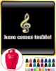 Music Notation Here Comes Treble - HOODY  