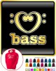 Music Notation Love Bass - HOODY  