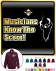 Music Notation Musicians Score - ZIP SWEATSHIRT  