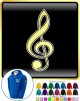 Music Notation Treble Clef - ZIP HOODY  