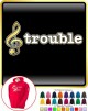 Music Notation Treble Trouble - HOODY  
