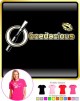 Oboe Oboedacious With Kiss - LADYFIT T SHIRT 