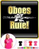 Oboe Rule - LADYFIT T SHIRT 