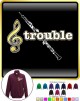 Oboe Treble Trouble - ZIP SWEATSHIRT 