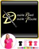 Oboe Double Reed Double Trouble - LADYFIT T SHIRT 